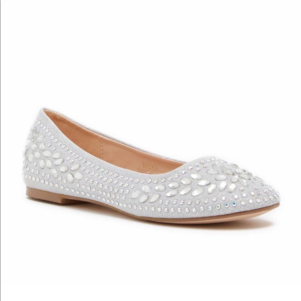 EUC beautiful sparkling flats!